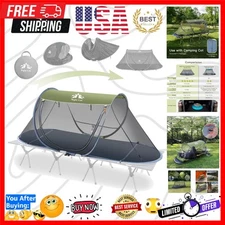 Lightweight 1-Person Pop-Up Mosquito Tent for Effortless Camping Adventures