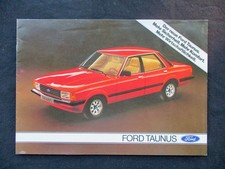 FORD TAUNUS TC 2  A4 1979 A4 22S.  PROSPEKT DEUTSCH  brochure  1092