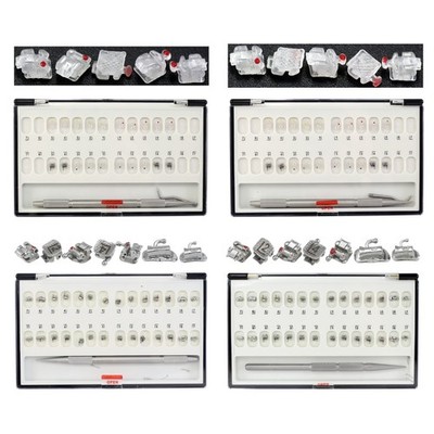 Dental Orthodontic Self Ligating Brackets Metal Ceramic Roth MBT 022 Damon Ormco