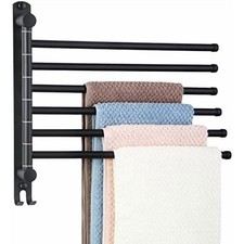 Space Saving Towel Rack Black Space Saving Towel Holder, Towel Rack Wall1075