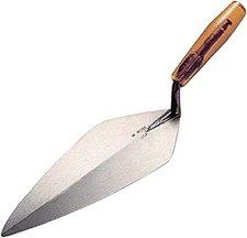 W. Rose RO1416-12 12" Narrow London Brick Trowel w/Plastic Handle