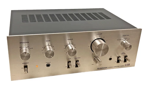 Vintage Pioneer SA-6500, 25W Stereo Hi-Fi Amplifier, 1976, Pro. Serviced.