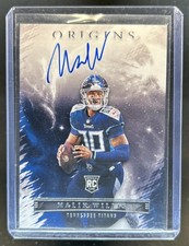2022 Panini Origins Malik Willis Auto RC #RAU-MWI Titans Rookie