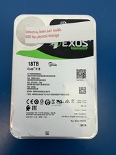 Seagate Exos X18 18TB 7.2K RPM SATA 6Gbs 3.5 512e/4Kn HDD ST18000NM000J ZR52JGE8