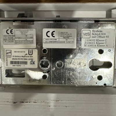 Effeff Assa Abloy SI-Schloss Mechanik 609-701PZ  -1, 65/20/72 PZ DIN LS/RS