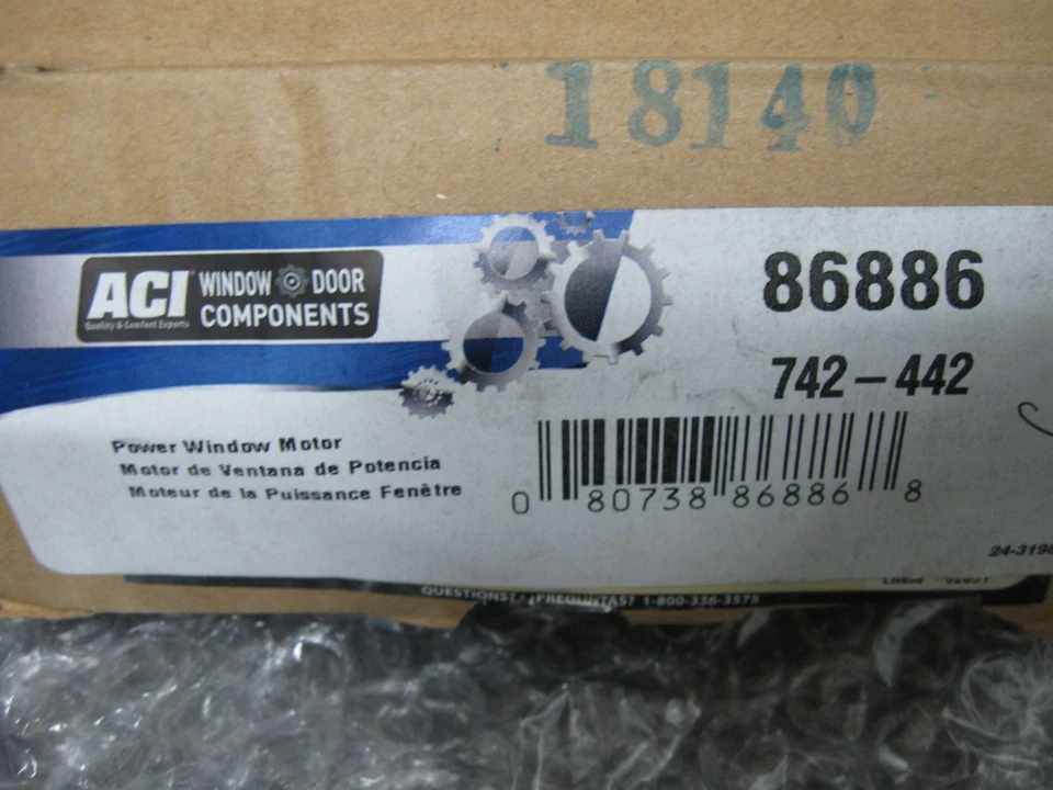 ACI 86886 Power Window Motor for Select 03-10 Dodge Durango Ram 1500 Models New Foto 2 de 2