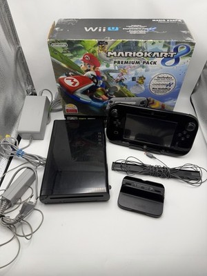 Nintendo Wii U 32GB Wiiu Spielekonsole Konsolenpaket Schwarz