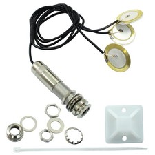 Piutouyar Piezo Pickups Transducer with 2 Pcs Accessories, 3 in 1