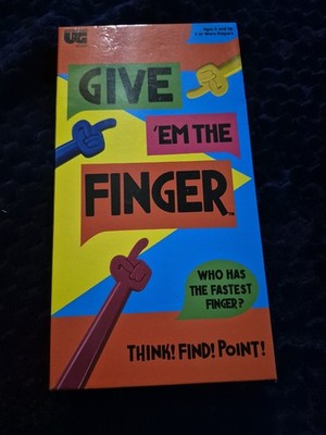 New - University Games Give 'em the Finger  - Ages 8+ | 3+ players