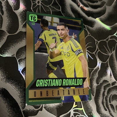 Panini Top Class Unbeatable Cristiano Ronaldo #284 Fußball Trading Card