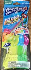 ZURU BunchO Water Balloons Tropical Party Fill  Tie 30 in 20 Secs. Self Sealing