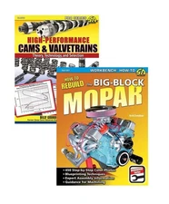 High-Performance Cams & Valvetrains & How To Rebuild Big-Block Mopar 2 Book Set