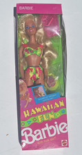 Vintage 1990 Hawaiian Fun Barbie Doll Mattel 5940 New Factory Sealed NRFB
