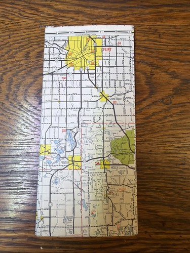 Mapa de carreteras AAA Highway 1957 vintage de Detriot y Southeastern de Michigan - Como nuevo - Imagen 2 de 6
