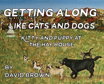 Getting Along Like Cats And Dogs : Kitty And Puppy At The Hay House