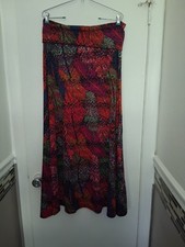 womens plus size long skirts vintage