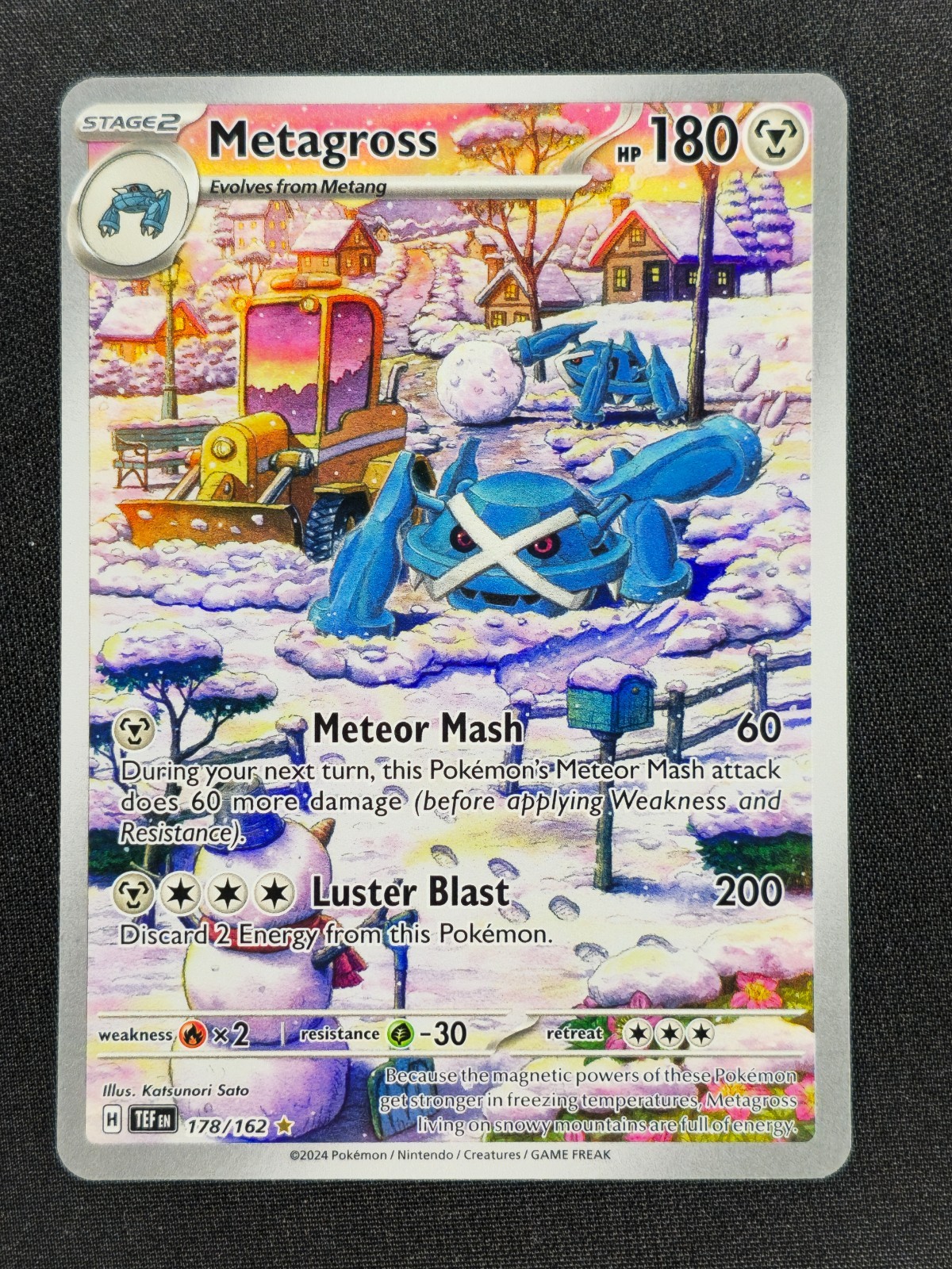 Metagross 178 Pokemon Temporal Forces 2024 NM 🔥🔥🔥