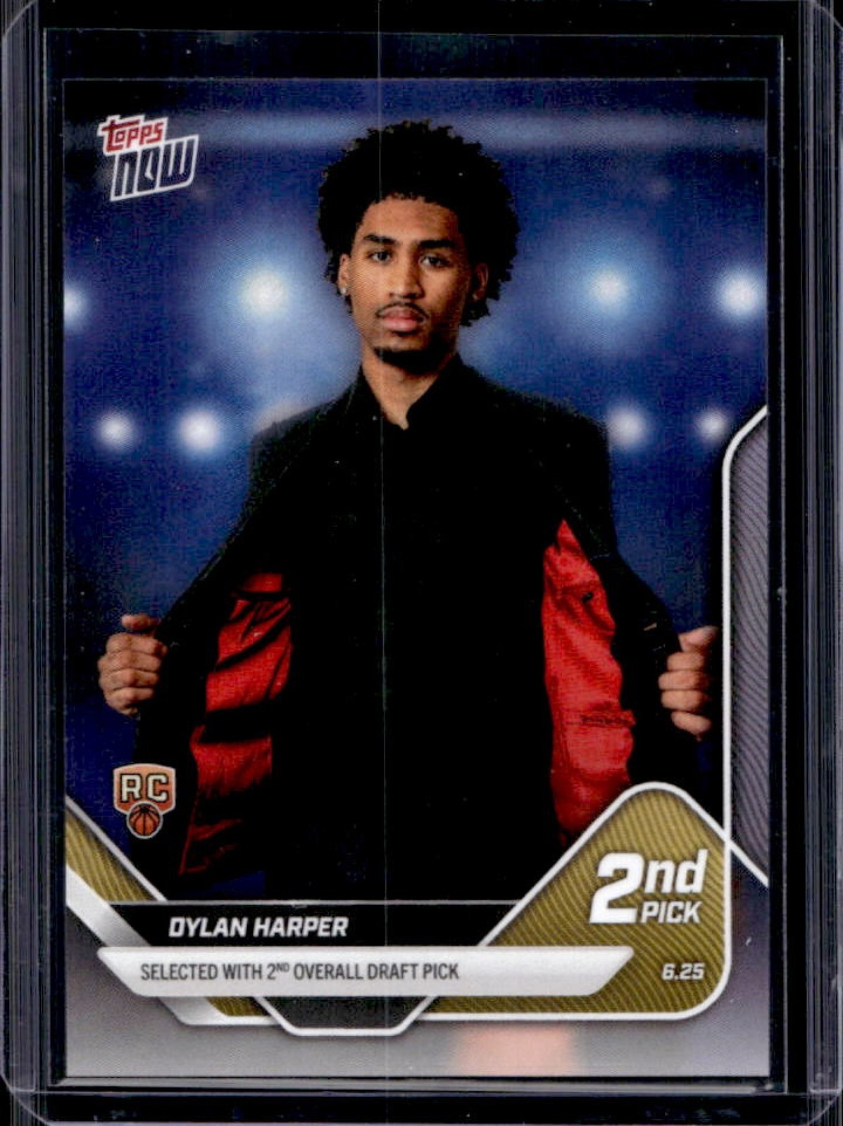 2025-26 Topps Now Dylan Harper RC Rookie #D2 Spurs