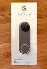 Google Nest Doorbell (Battery) Video Security Camera 2nd Gen - Ash [Brand New]