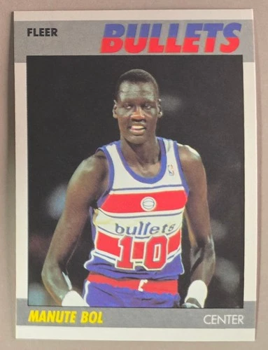 1987-88 Fleer Manute Bol Washington Bullets #13