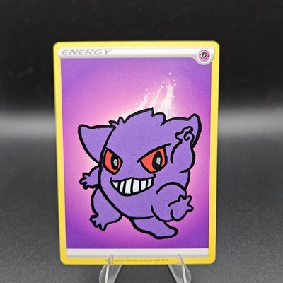 Gengar Psychic Energy Pokémon   Hand-painted 