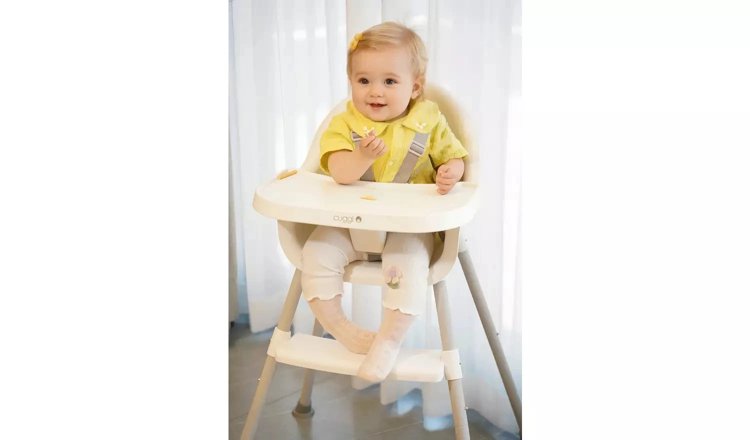 Cuggl Cafe Highchair - White (USED)
Opens in a new window or tab