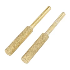 Diamond Grinding Burrs 6PC Set for Handheld Chain Saw Grinder 4MM 48MM 55MM