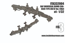 1/32 ITA332004 x4 RAF Universal Bomb Carrier Type EM/EF No.1 Mk.II