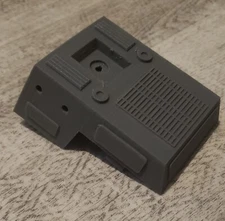 GI Joe Stinger / Vamp / Mk II Rear Armor 3D Printed - Dark Gray