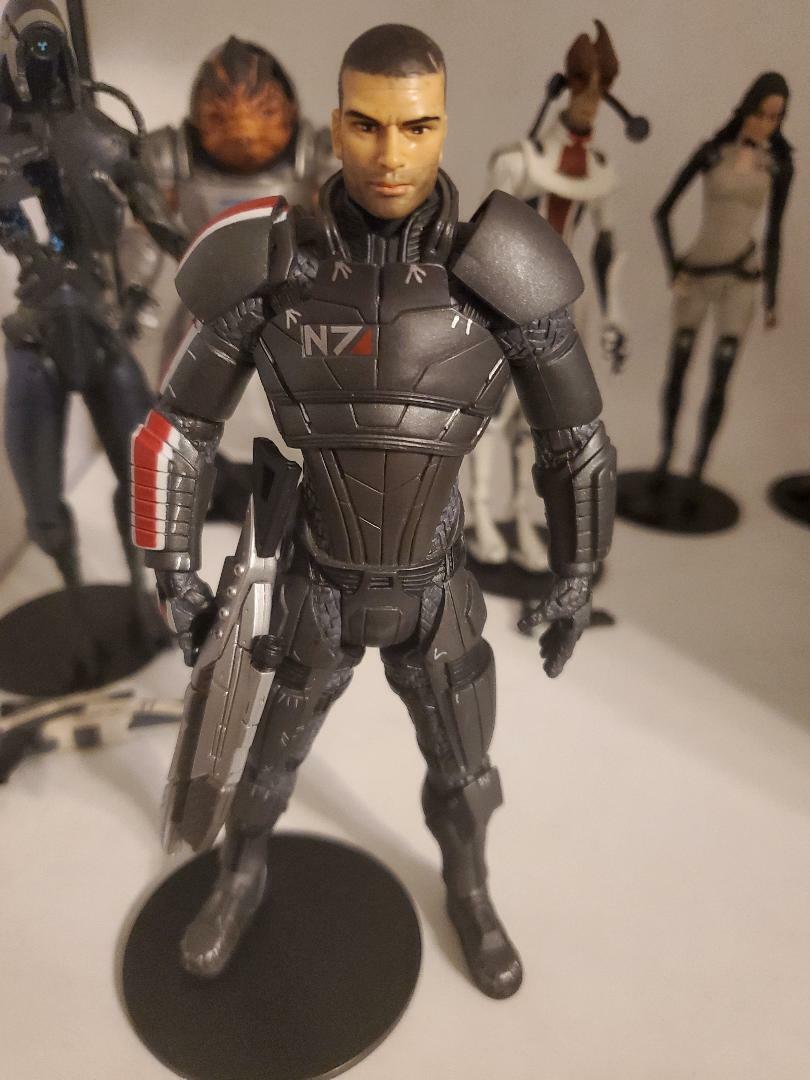 完璧主義 Male Shepard Commander 3 / 2 Effect Mass 7in Action Scale その他