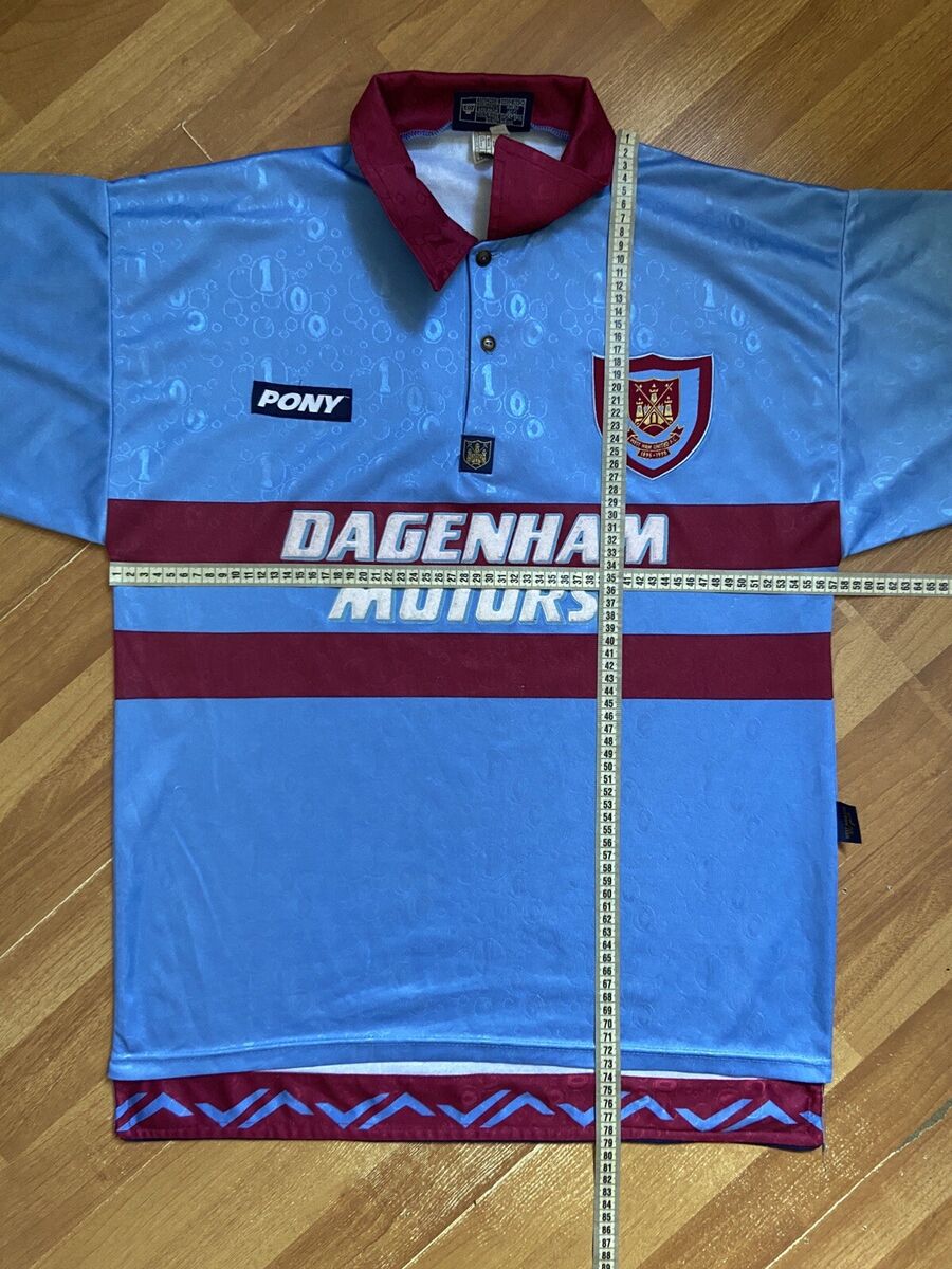 WEST HAM UNITED 1995 1996 1997 AWAY FOOTBALL SHIRT SOCCER WEST HAM UNITED 1995 1996 1997 AWAY FOOTBALL SHIRT SOCCER