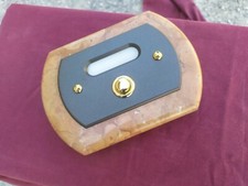 CAMPANELLO IN OTTONE LUCIDATO E TRATTATO DA OROLOGERIA O TRATT. IN FERRO ANTICO