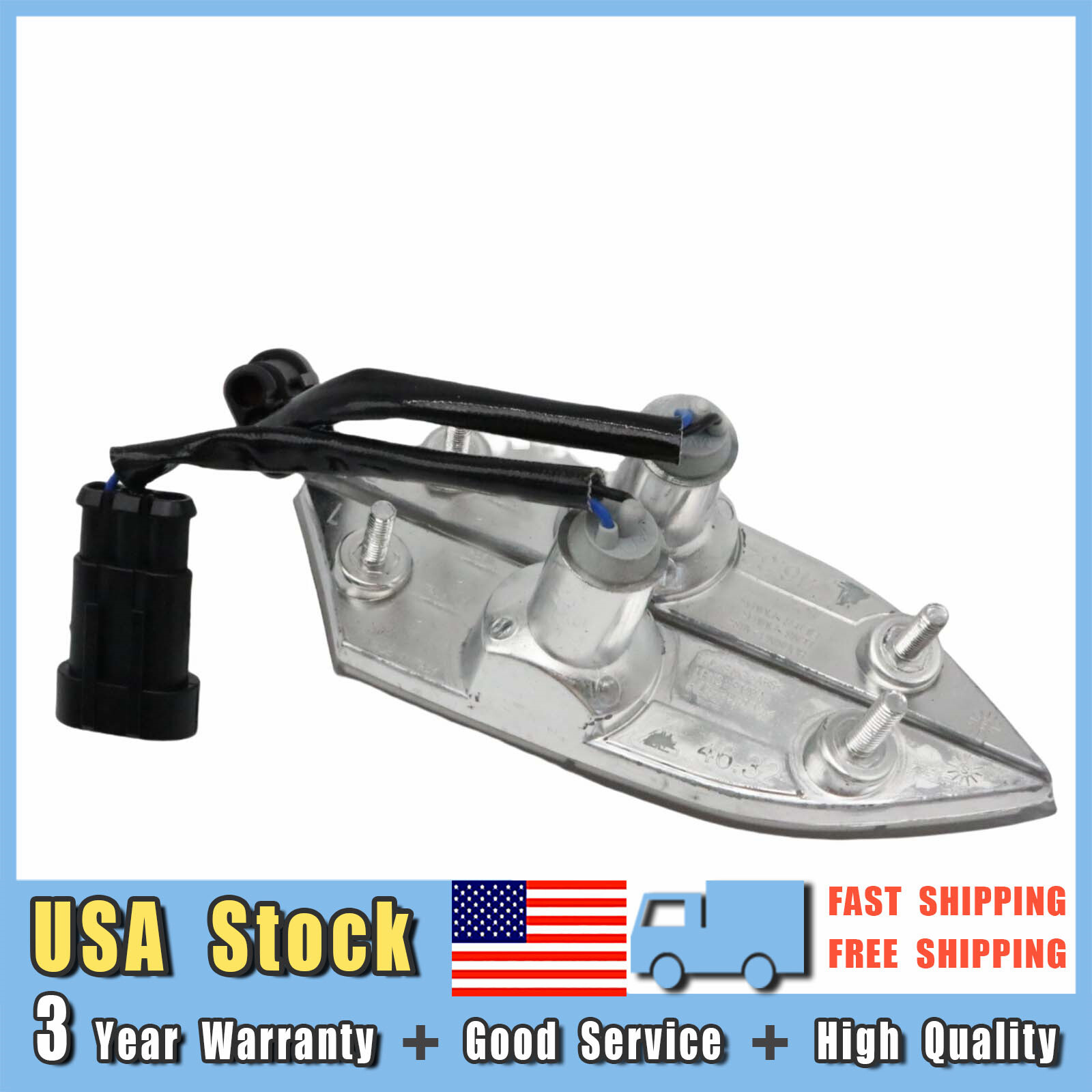 NEW Clear Side Marker Indicator Lens with bulb For Lamborghini Gallardo 560 570
