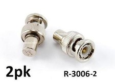 2-Pack of BNC RG58 50 OHM Terminator Adapter, CablesOnline R-3006-2