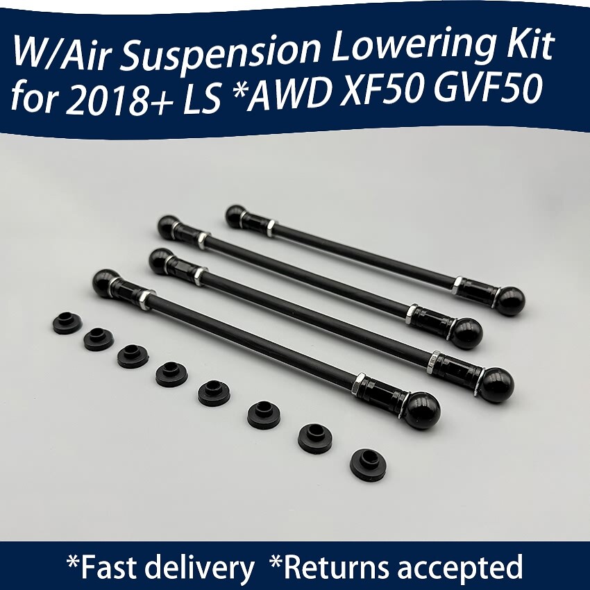 💥for 2018+ Lexus LS 500 & 500h *AWD Air Ride Suspension Lowering