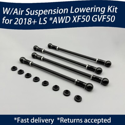 パーツ GVF50 LS500h Genuine air suspension 💥for 2018+ Lexus LS 500 & 500h *AWD Air Ride Suspension Lowering