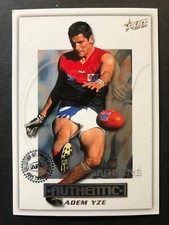 2001 Select Authentic Football Card Collection Adem Yze