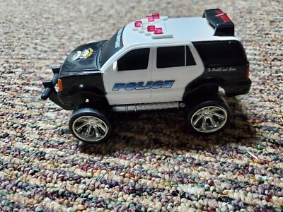 Road Rippers Rush And Rescue Mini Police Vehicle . Push And Play. No Lights...