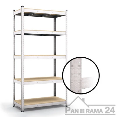 Schwerlastregal 1700x800x300 (350kg) Steckregal Kellerregal Lagerregal Werkstatt