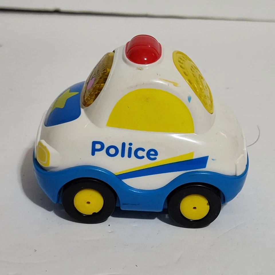 VTech Go Go Smart Wheels Police Car Lights & Sounds Tested & Works - Image 2 of 4