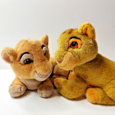 König der Löwen Kuscheltiere / Simba & Nala / Stofftiere / Plüschtiere ca. 25cm