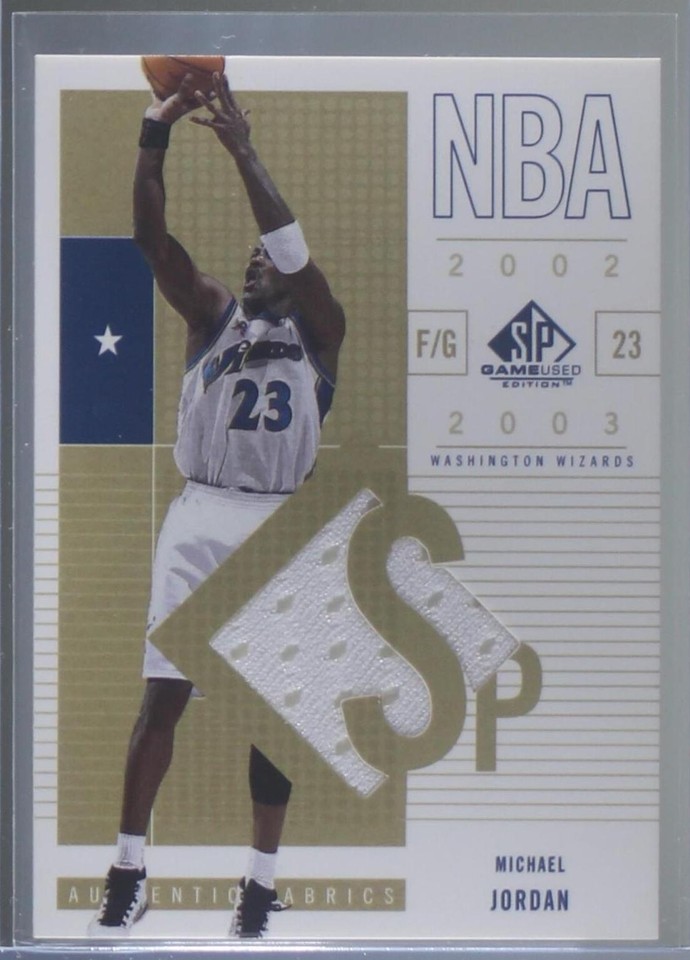 2002-03 SP Game Used Edition - Michael Jordan #100 for sale | eBay