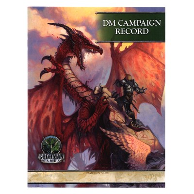 D&D 4e DM Campaign Record - Goodman Games RPG Sourcebook d20 D&D DND 4th THG