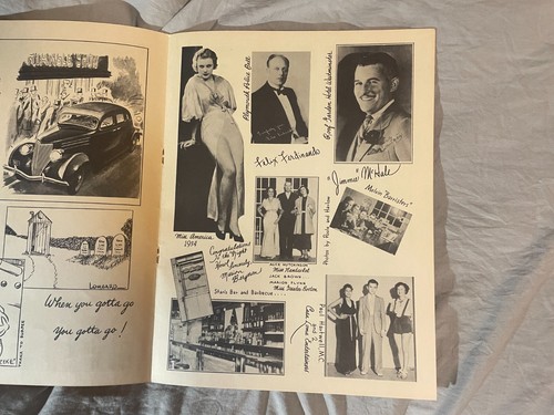 1936 Nite Howl Magazine New England Art Deco Cab Calloway Ads Vintage Pinups - Picture 4 of 5