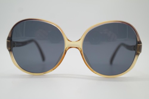 Lunettes De Soleil Vintage Eschenbach 4237-53 - Bordeaux/Doré - Ovales - NOS - Allemagne