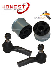 Fits SKODA ROOMSTER 06-14 FRONT WISHBONE ARM REAR BUSHS & OUTER TRACK ROD ENDS