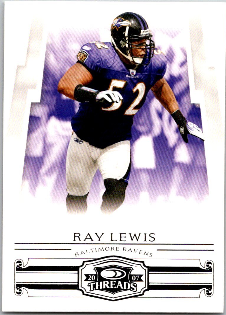 2007 Donruss Threads #6 Ray Lewis