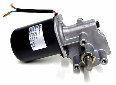 Makermotor 3/8'' D Shaft Electric Gear Motor 12v Low Speed 50 RPM Gearmotor DC