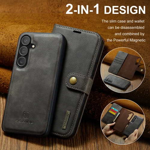 For Samsung Galaxy S25 S24 S23 Ultra A55 A35 A15 A54 Leather Wallet Card Cover - Picture 10 of 57