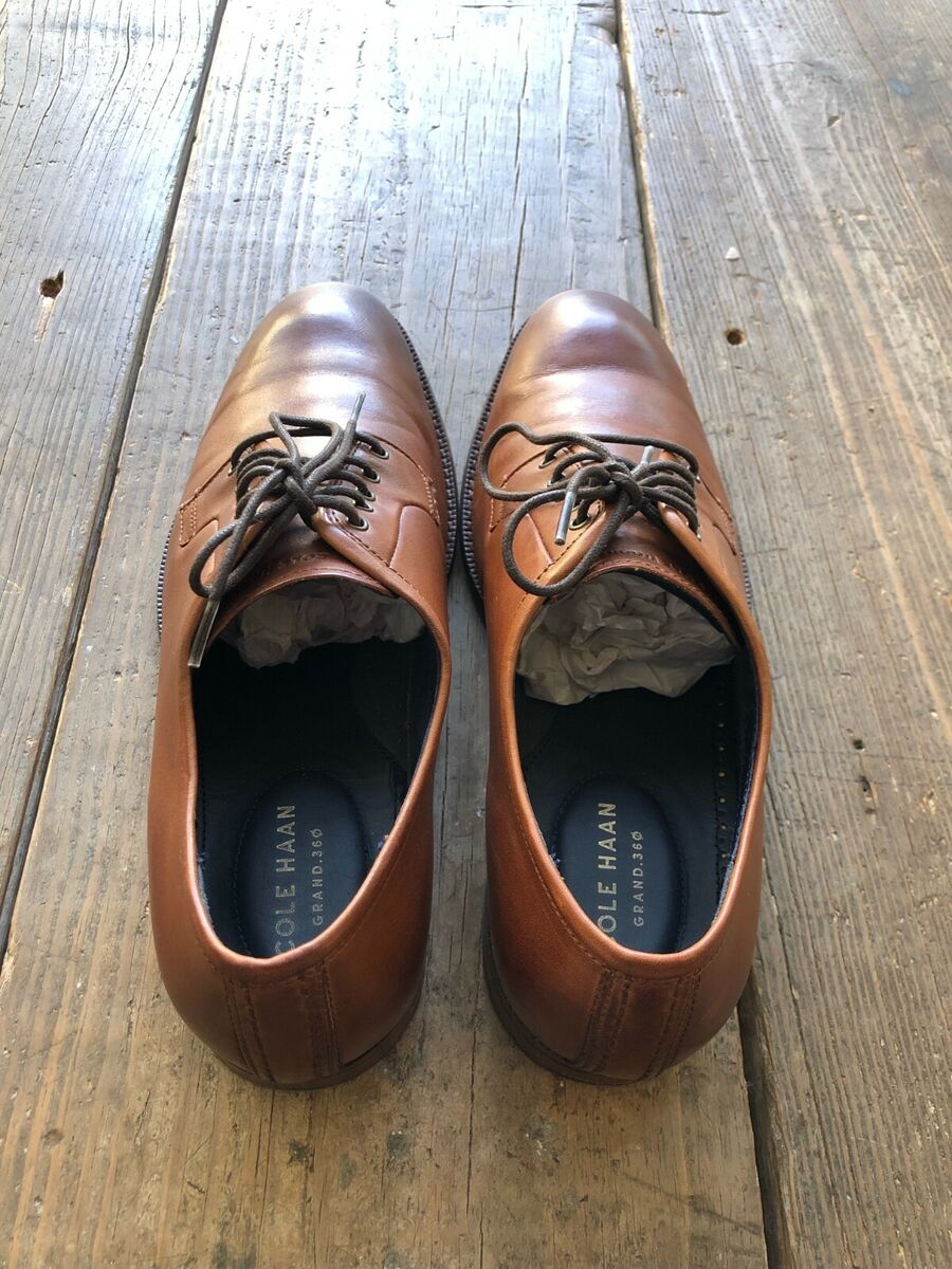 Cole Haan Grand 360 Brown Leather Lace Up Dress Oxfords Cole Haan Grand 360 Brown Leather Lace Up Dress Oxfords